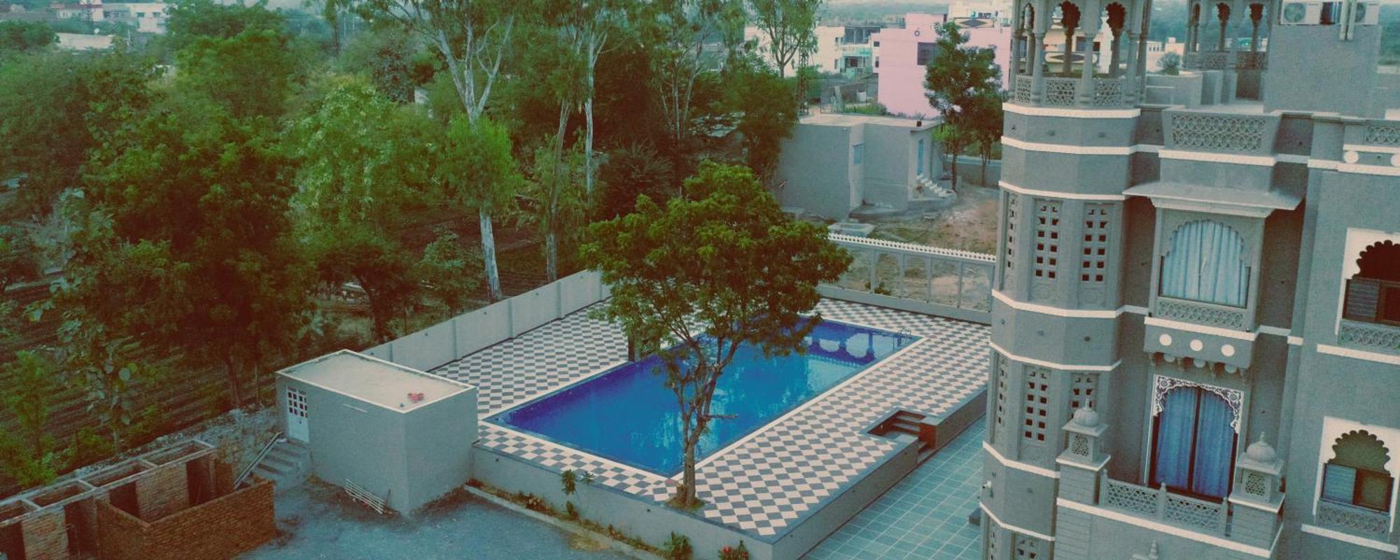 The Biletha Bagh Hotel Udaipur Ngoại thất bức ảnh